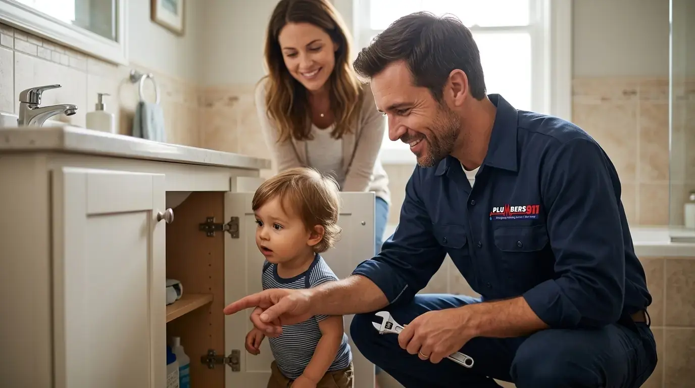 Licensed plumber at work in Sandwich, IL
